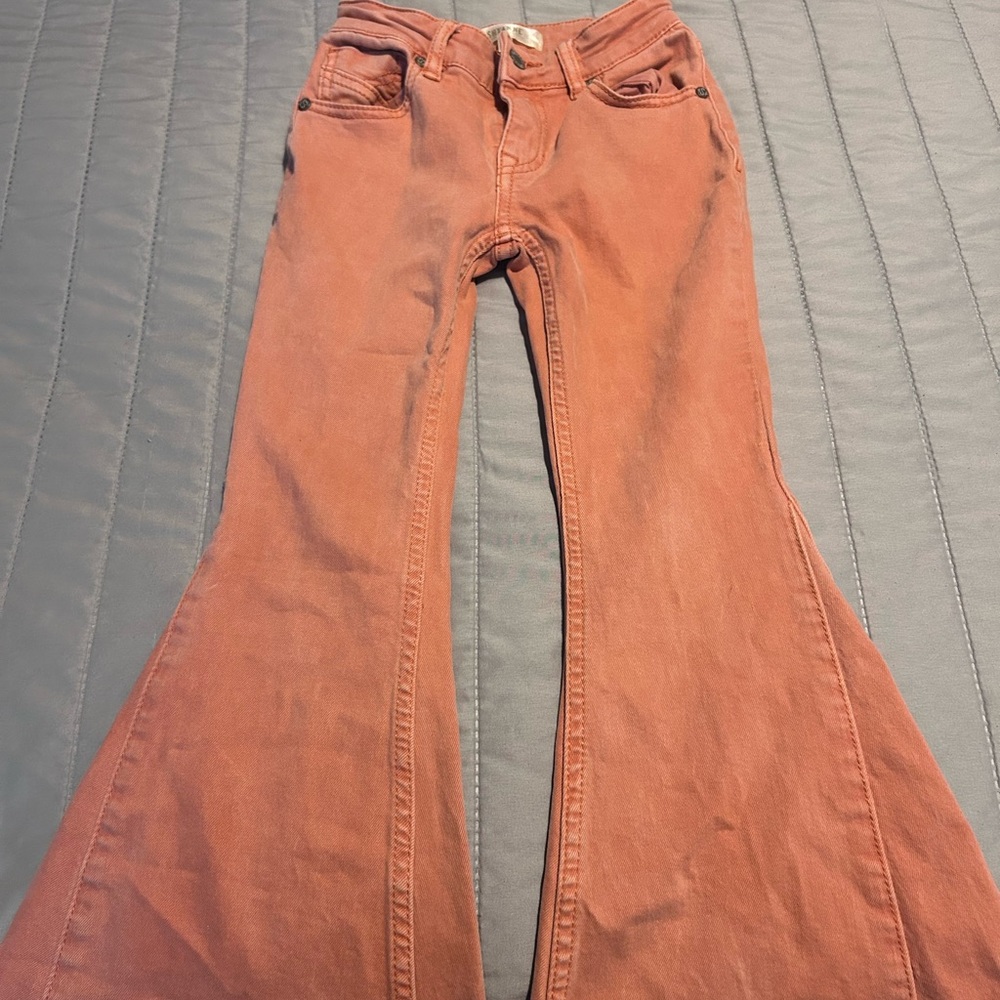Shyanne Rust Flare Jeans